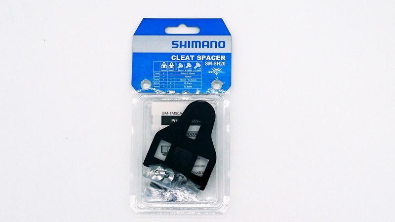 騎樂●公司貨●盒裝●SHIMANO SM-SH20 SPD-SL 鞋底扣片墊片