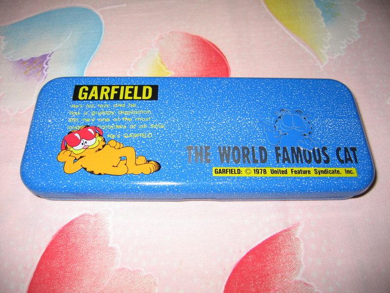 Garfield 加菲貓 鉛筆盒 (絕版收藏品 特價399元)