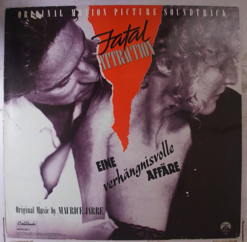 《二手美版黑膠》Maurice Jarre – Fatal Attraction 致命吸引力原聲帶