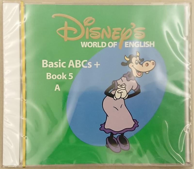 Basic ABCs + Book 5 A CD Disney's World of English 寰宇迪士尼美語