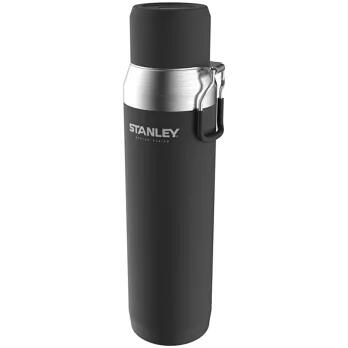 美國 Stanley 大師系列真空保溫瓶 1L-黑 1003106-001