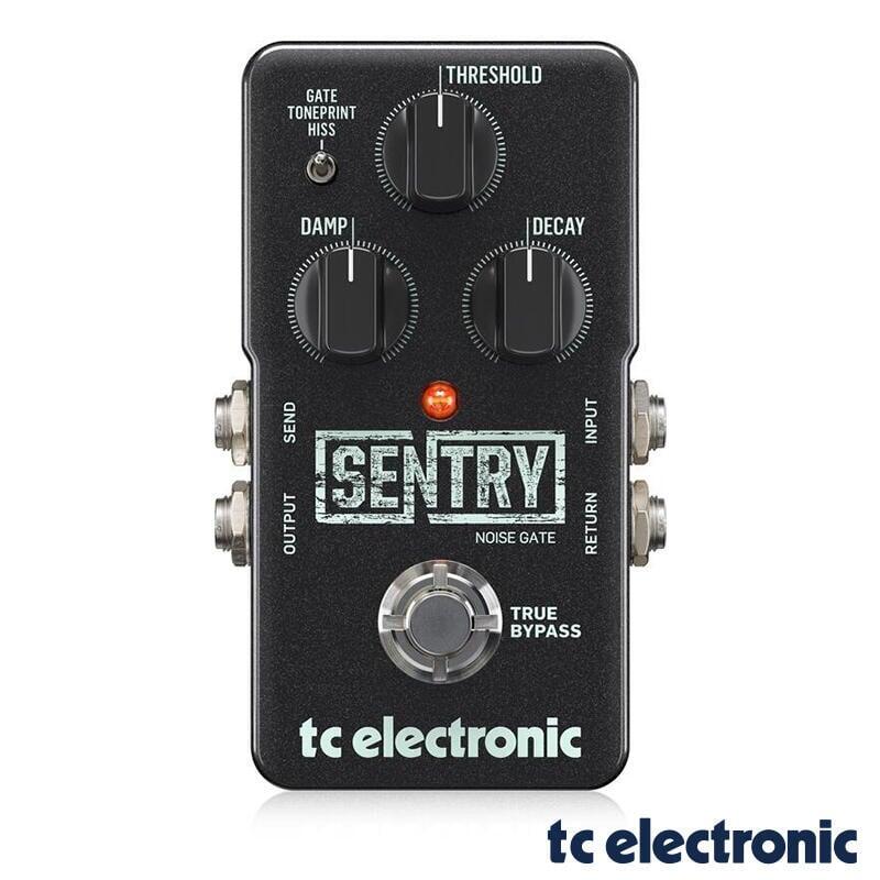 【又昇樂器】TC Electronic Sentry Noise Gate 雜訊抑制效果器