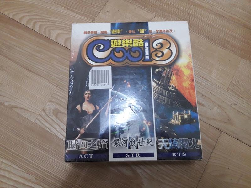 PC 電腦遊戲 全新未拆 遊樂酷3內含(銀河創世紀+時間之輪+天燎怒火)中文版