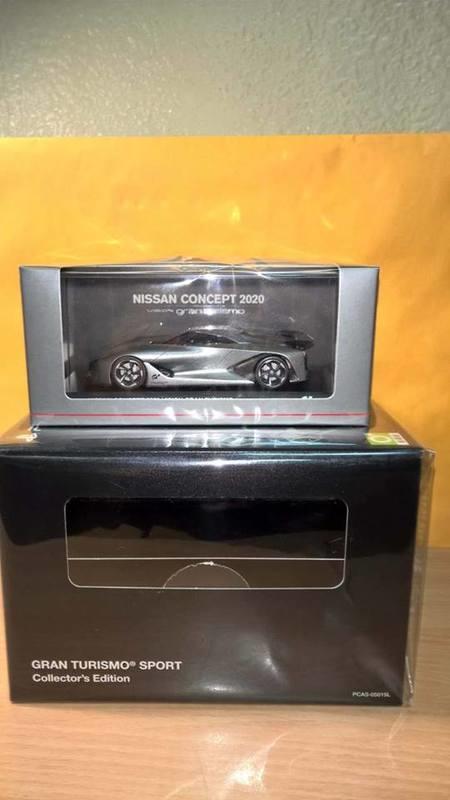 全新拆售 PS4 跑車浪漫旅 競速 1/43 模型車 附典藏版外盒