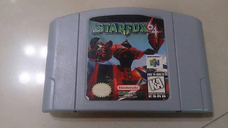 絕版品 任天堂 Nintendo 64 star fox64 星際火狐64 遊戲卡帶