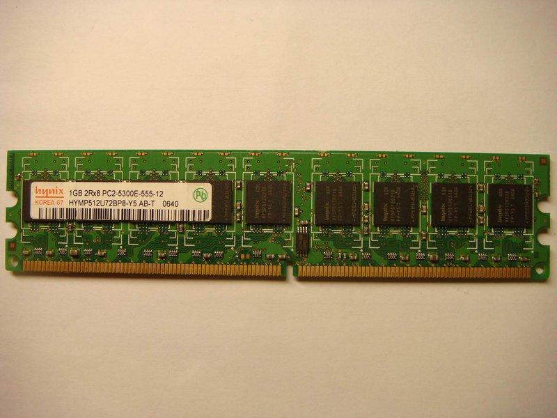 DDR2 1G 1GB 667 ECC PC-2 5300 海力士 HYNIX