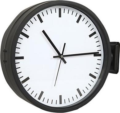 [On Loft]double sided clock設計師雙面鐘 壁鐘 loft地鐵雙面車站鐘-12吋(小)雙面刻度