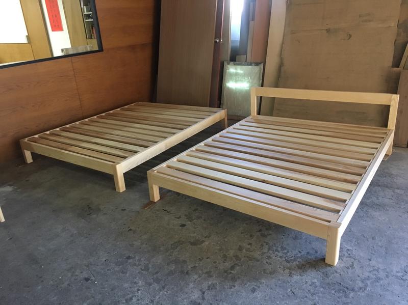 【順發傢俱】客製床架，全訂製 19 全實木床架 訂製