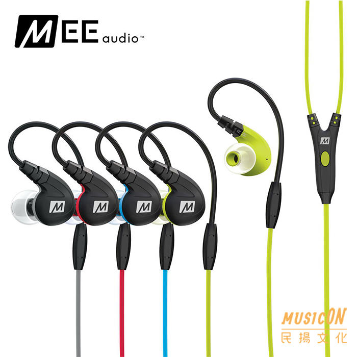 【民揚樂器】MEE audio M7P 運動耳道式耳機 專為慢跑者與健身房運動使用