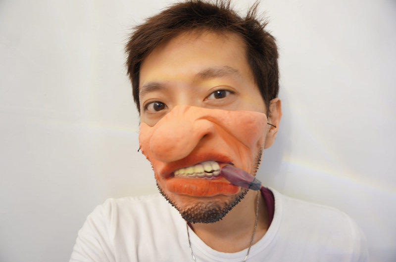 發光派對屋(西門中華店)@搞笑水手刀疤老大酒醩鼻面具