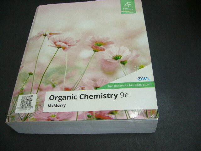 文瑄書坊Organic Chemistry 9E 9789814846462 McMurry無劃記八成新