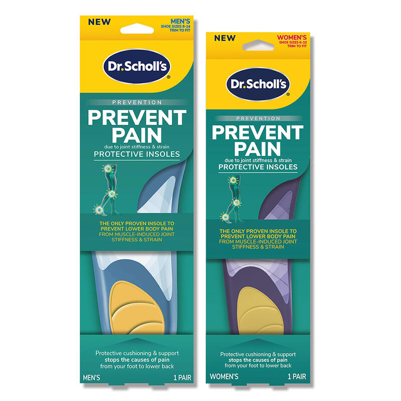 Dr. Scholl's 爽健 健力防護機能鞋墊 (男用/女用) 男性鞋墊 女性鞋墊 足弓加強支撐【DDBS】