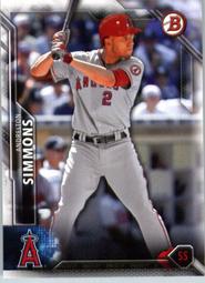 2018 Topps Chrome Andrelton Simmons Los Angeles Angels #97