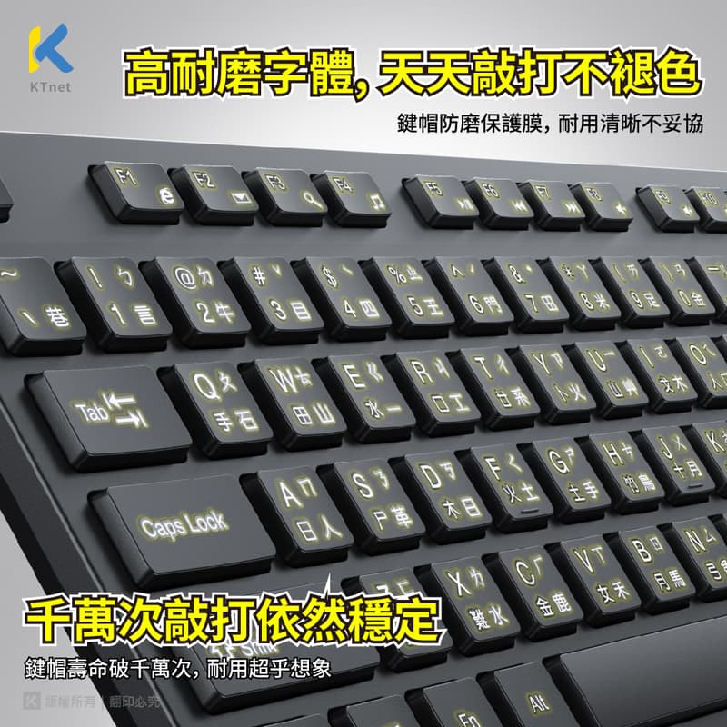 【KTnet】 S750 多媒體巧克力薄膜式鍵盤USB 黑灰 黑