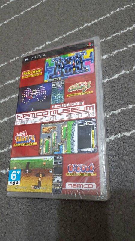 全新未拆原版 SONY PSP 遊戲 拿姆科博物館 NAMCO MUSEUM: Battle Collection
