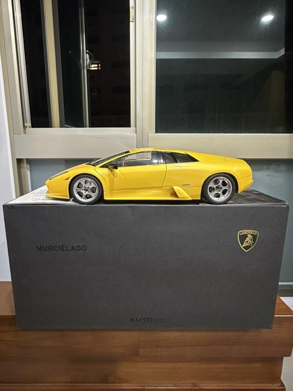 AUTOart 1/12 Lamborghini Murcielago Noire – Édition Limitée - DK643