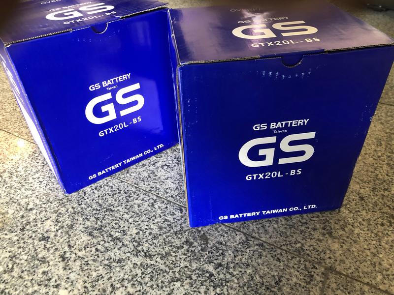 【T.S.通順】GS GTX20-BS 大型重型機車電池
