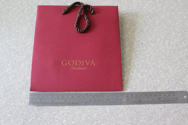 GODIVA Chocolatier 精美紙袋/名牌提袋/名牌紙袋/名品提袋/名品紙袋