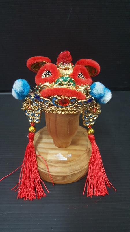 台灣古早味~傳統古典布袋戲偶頭盔~獅頭盔（不含底座，下標前請務必先詢問是否有貨，謝謝）