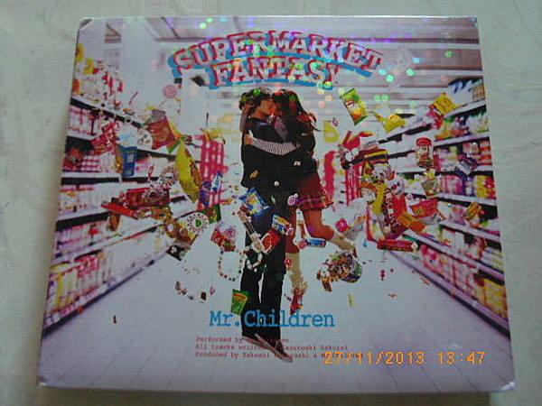 日版CD-- Mr.Children -- SUPERMARKET FANTASY ( 初回盤CD+DVD紙盒版