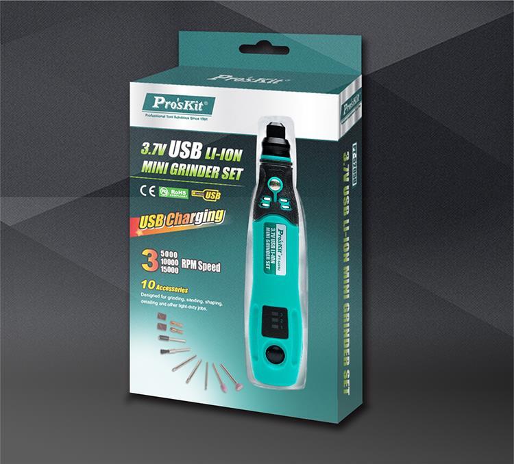【電電行】Pro'sKit 寶工 USB充電電磨組 PT-5205U