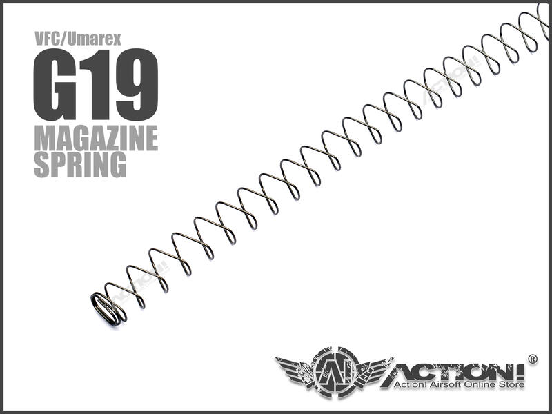 【Action!】現貨）VFC - GLOCK原廠零件《G19瓦斯彈匣 推彈 彈簧》上彈 頂彈