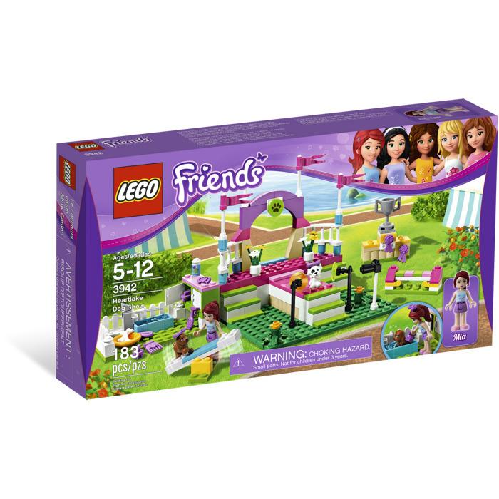 絕版 全新未拆 1300 含運 樂高LEGO Friends系列 3942 心湖狗展