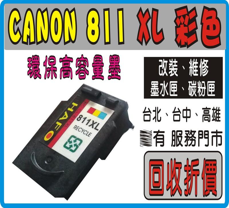 （持空匣享優惠價) Canon 811XL 彩色 環保墨水匣 67/745/746/810/