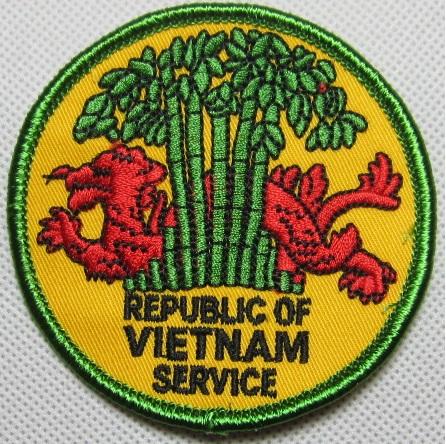 N-206 越南共和國 3英寸 彩色 臂章