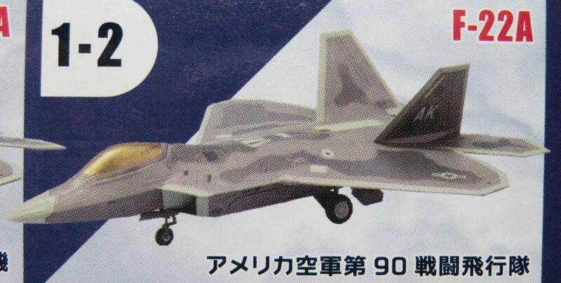 1/144 飛機F-toys F-22 RAPTOR F16 HIGH vol.3 F-22 NO.1-2. | 露天市