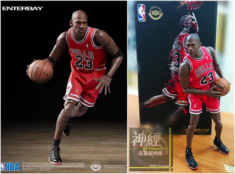 【神經玩具】現貨 ENTERBAY 1/9 NBA Michael Jordan 麥可喬丹 公牛 MM-1207
