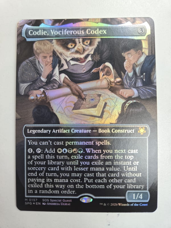 【情侶卡舖】SPG Codie, Vociferous Codex 魔法風雲會 MTG | 露天市集 | 全台最大的網路購物市集