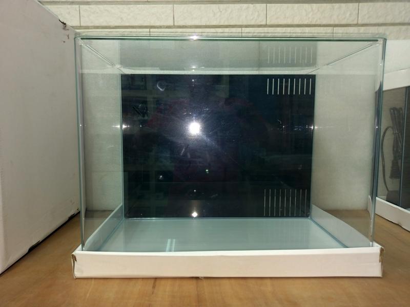 *海葵達人*全新改版台製1.5尺(45*35*35cm/5mm)超白玻璃ㄇ型背濾缸