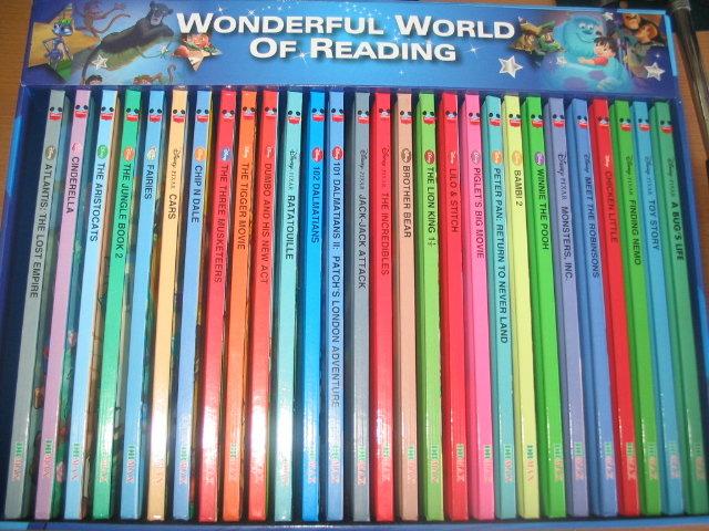 （幼教英文）迪士尼 Wonderful World of Reading  28書 + 28CD (剩 3 套)