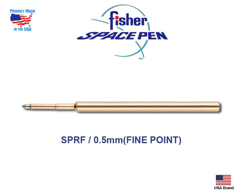 Fisher Space Pen美國太空筆筆芯SPRF系列/細字筆尖/藍黑兩色款,美國製造【FSSPRF】