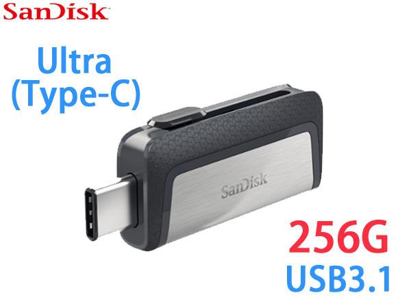 「Sorry」Sandisk Ultra 256G 256GB Type-C 雙用隨身碟 USB3.1 側推SDDDC2
