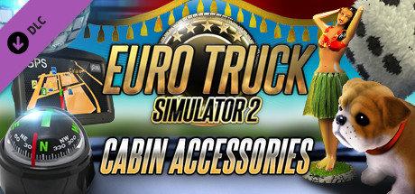 [超商]波波的小店 Steam Cabin Accessories 歐洲卡車模擬2客艙配件 駕駛座內裝配件/官方序號