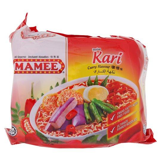 ( 75克 x 5包 ) 馬來西亞 Mamee 媽咪 快熟麵 泡麵 - 咖哩 口味