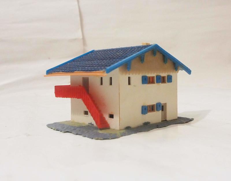 N規,西式建物 /藍色屋頂 (F04)