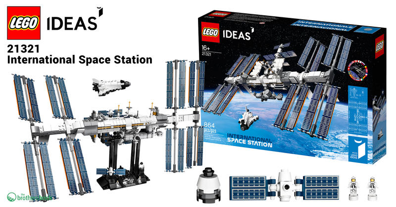 現貨 LEGO 樂高 21321 Ideas 系列 國際太空站  全新未拆 原廠貨 另售燈組