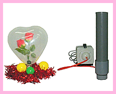 氣球禮品包裝機(小型)---風中玫瑰