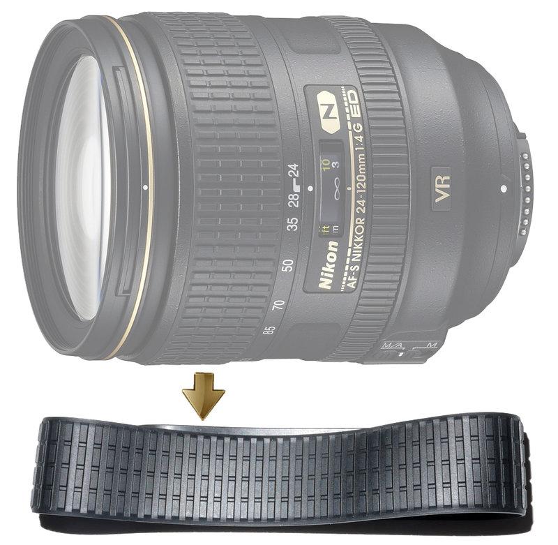【NRC】Zoom Rubber Ring for Nikon 24-120mm F4G VR 變焦環