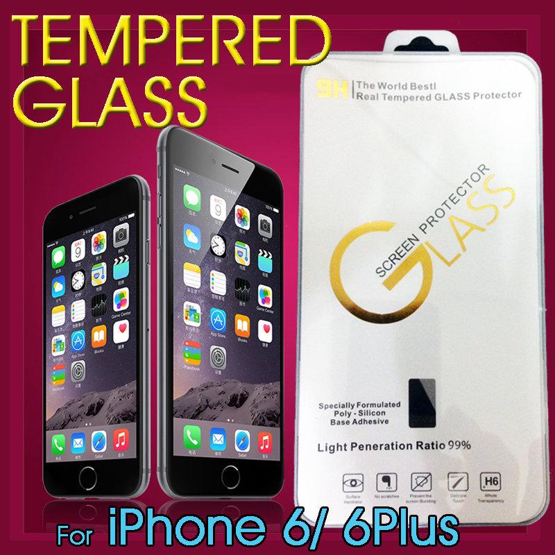 【柏訊】全新高級 9H 鋼化玻璃貼 iPhone 6S/ 6/ 6 PLUS iPhone 5 5s 5c 4 IP94
