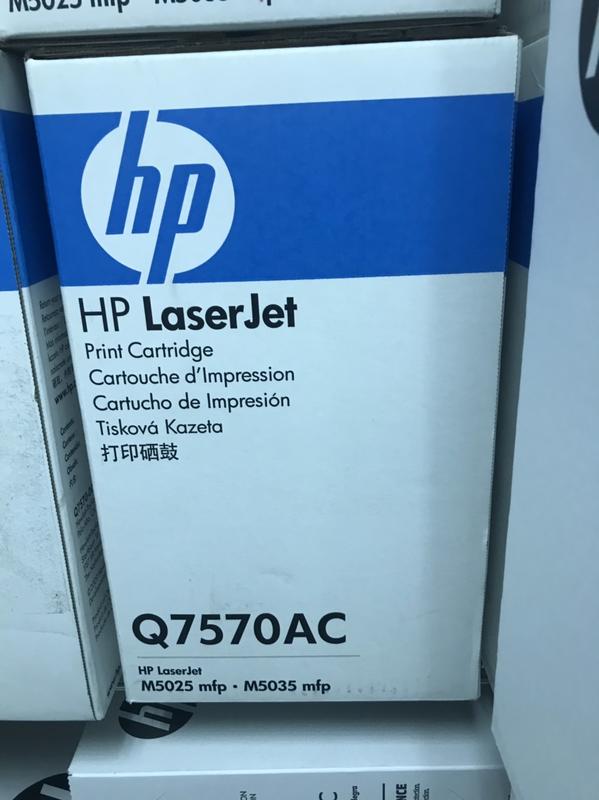HP Q7570A 原廠碳粉匣  HP M5035 HP5035