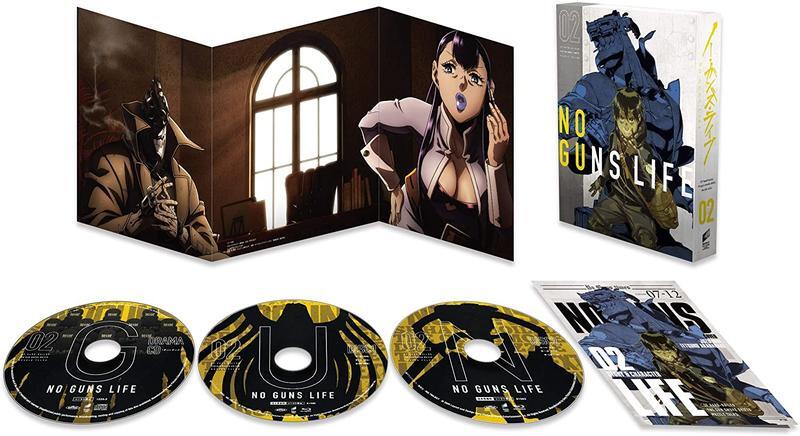 [特價代購] 動畫片 非槍人生 NO GUNS LIFE BD BOX2 初回限定盤 Blu-ray DVD 日版BD