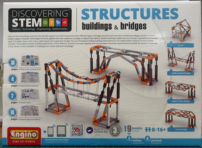 Engino安捷積木 教育系列 建築與橋樑 buildings & bridges