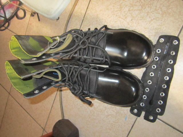 眷村-陸軍迷彩鞋,迷彩靴-2號-含鞋盤