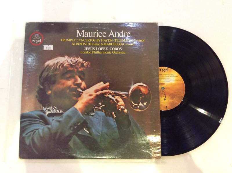 『38度c二手黑膠精品』Maurice Andr&#233;/Trumpet Concertos By Haydn