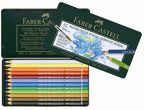 【UZ文具】德國 Faber-Castell輝柏 ARTISTS藝術家級專家級水彩色鉛筆12色(117512)另有更多色