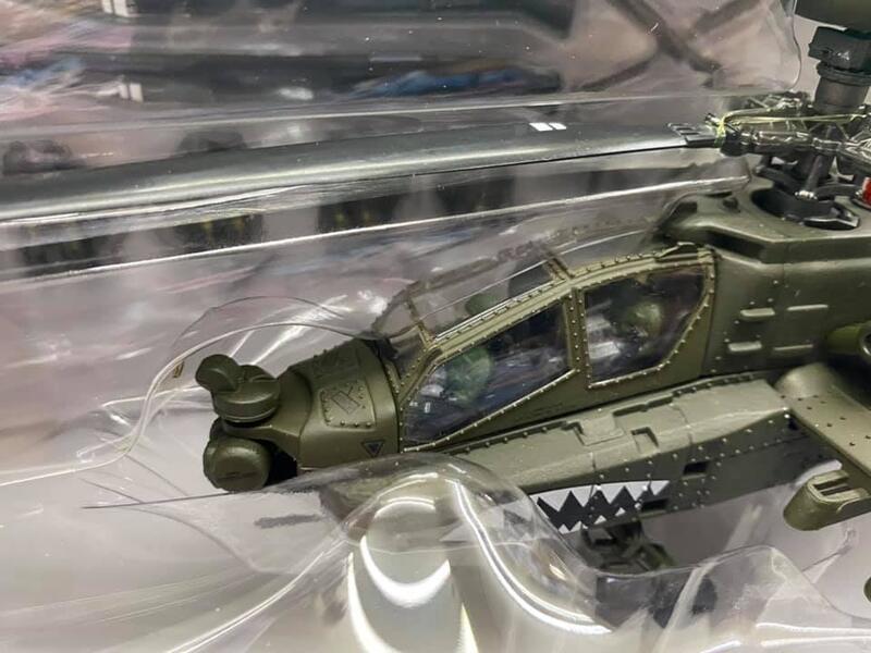 模王現貨》FOV AH-64D AH64D 長弓攻擊直升機比例1/48 部分合金完成品